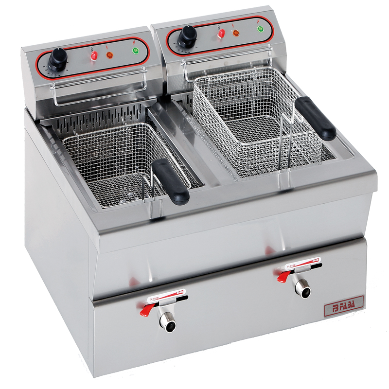 FRIGGITRICE ELETTRICA DA BANCO MOD. F9+9TS