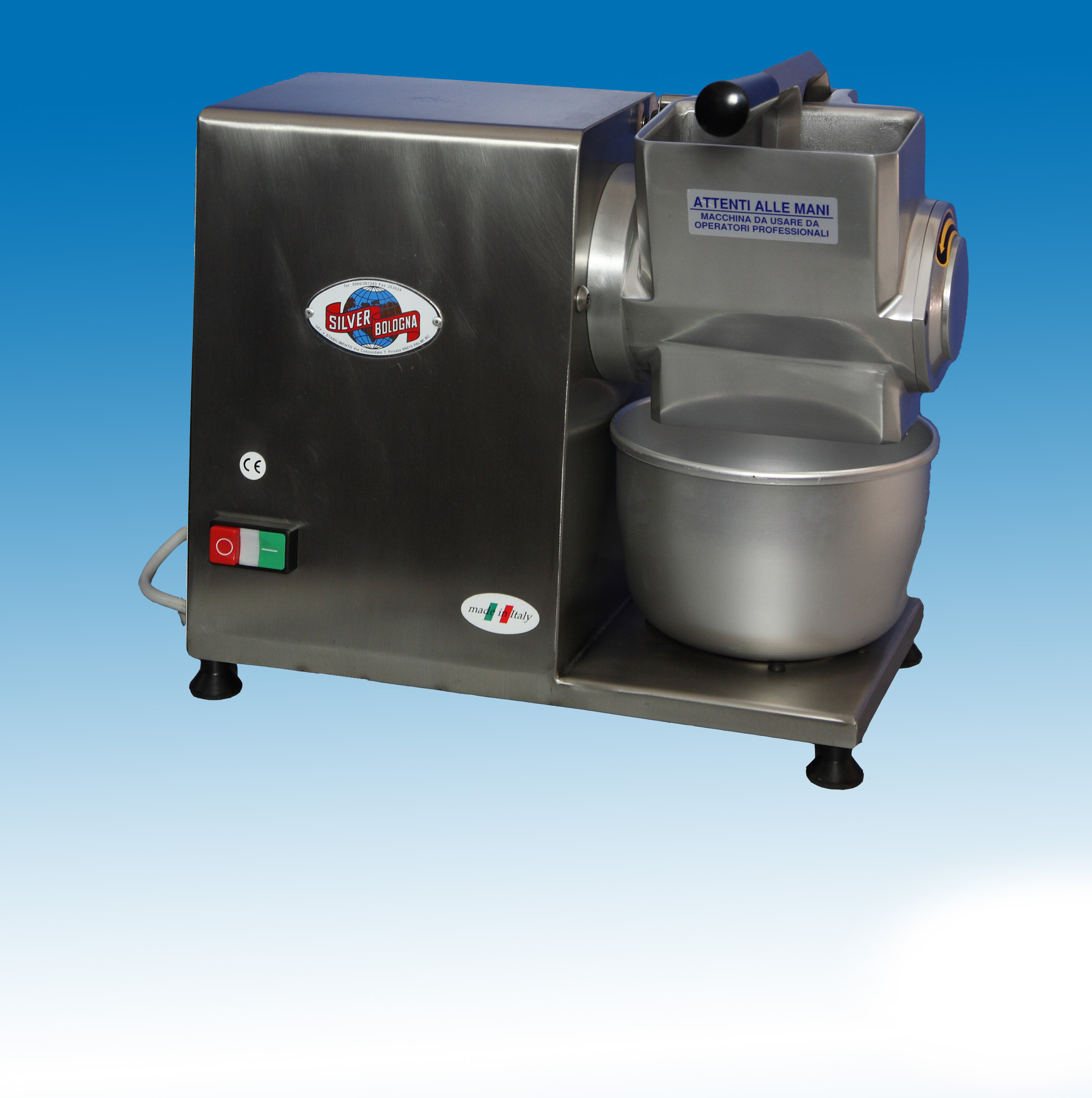 GRATTUGIA MOD.GV 100 INOX